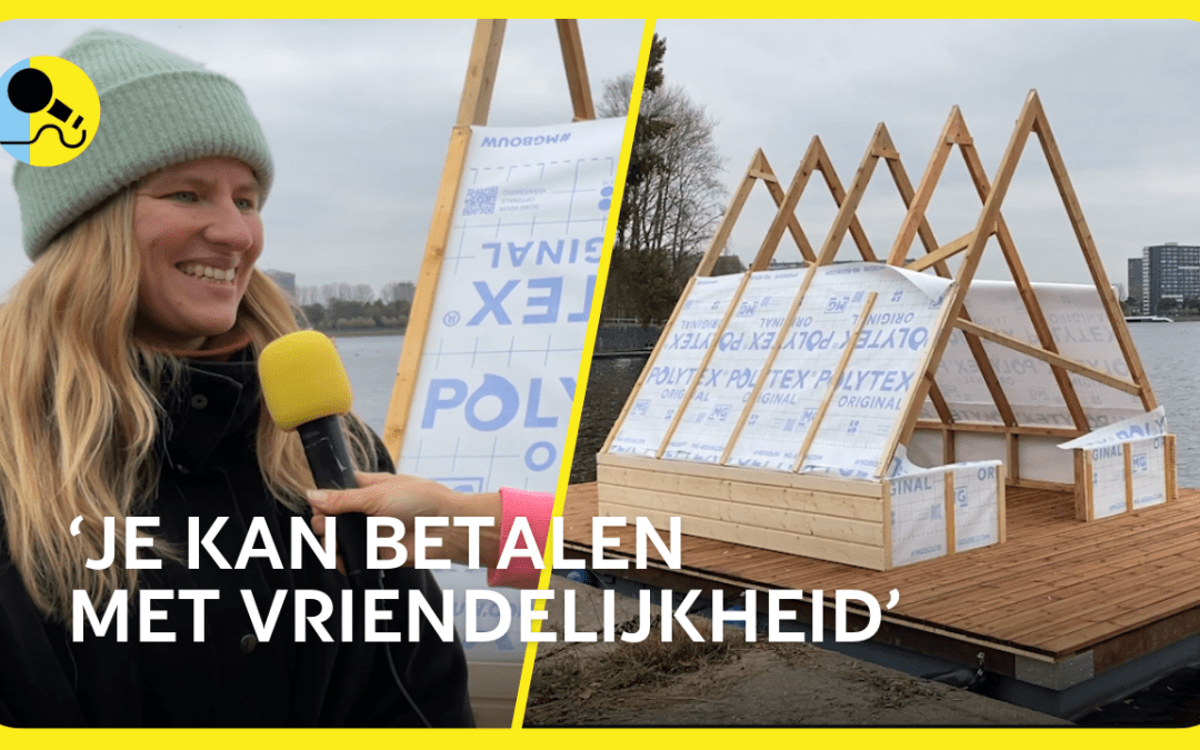 Amsterdam 750: Een drijvende sauna in de Sloterplas!